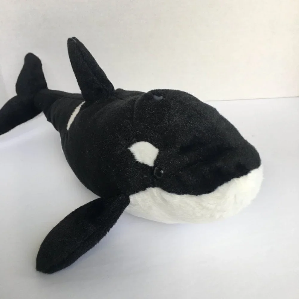 Wild Republic Killer Whale Orca Stuffed Animal Plush Kids Toy